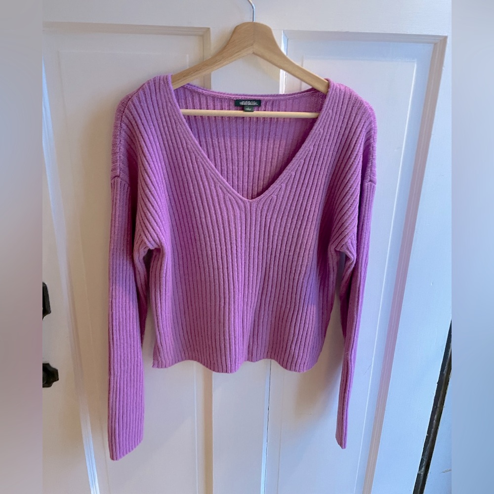 Wild Fable Ribbed Cropped Sweater